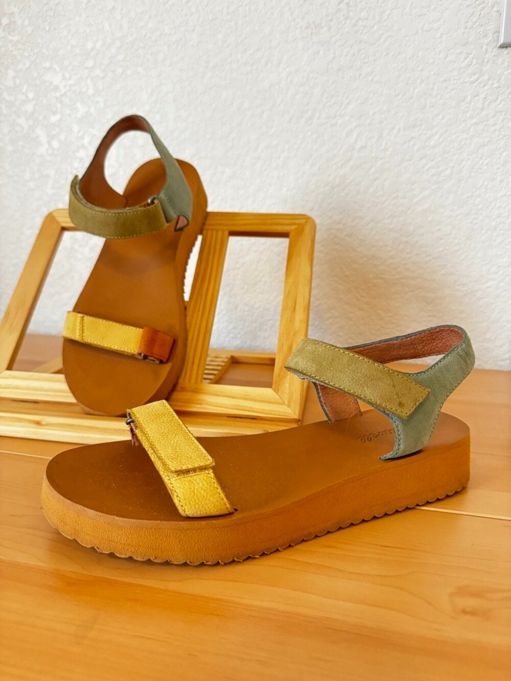 Women's Madewell Color Block Sandals size 8.5